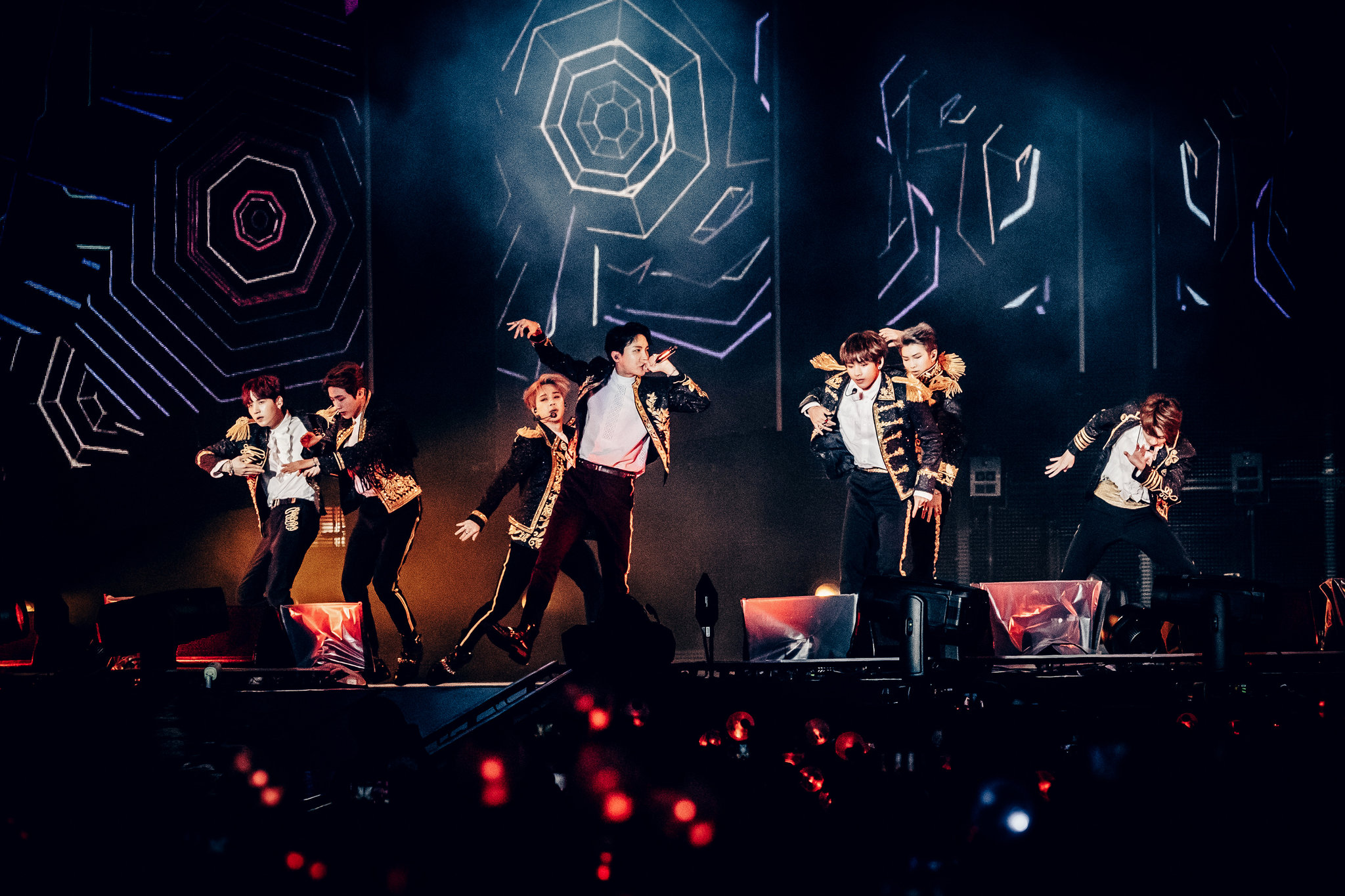 K-Pop Superstars BTS Lit Up Citi Field's Stage. Their Fans Did the