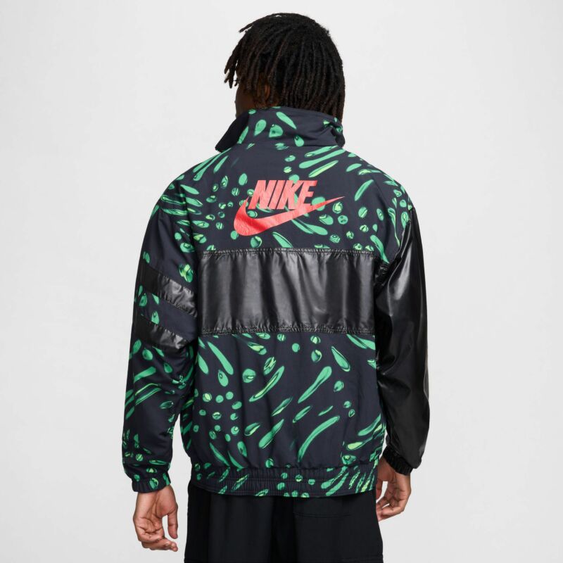 Nike Nigeria Lighweight CTS GX Jacket - Black/Challenge Red 2024-2025