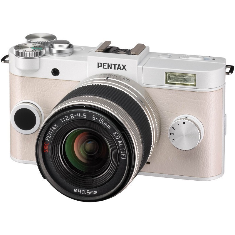 Pentax Q-S1 + 02 Standard Zoom Kit, white - Mirrorless cameras