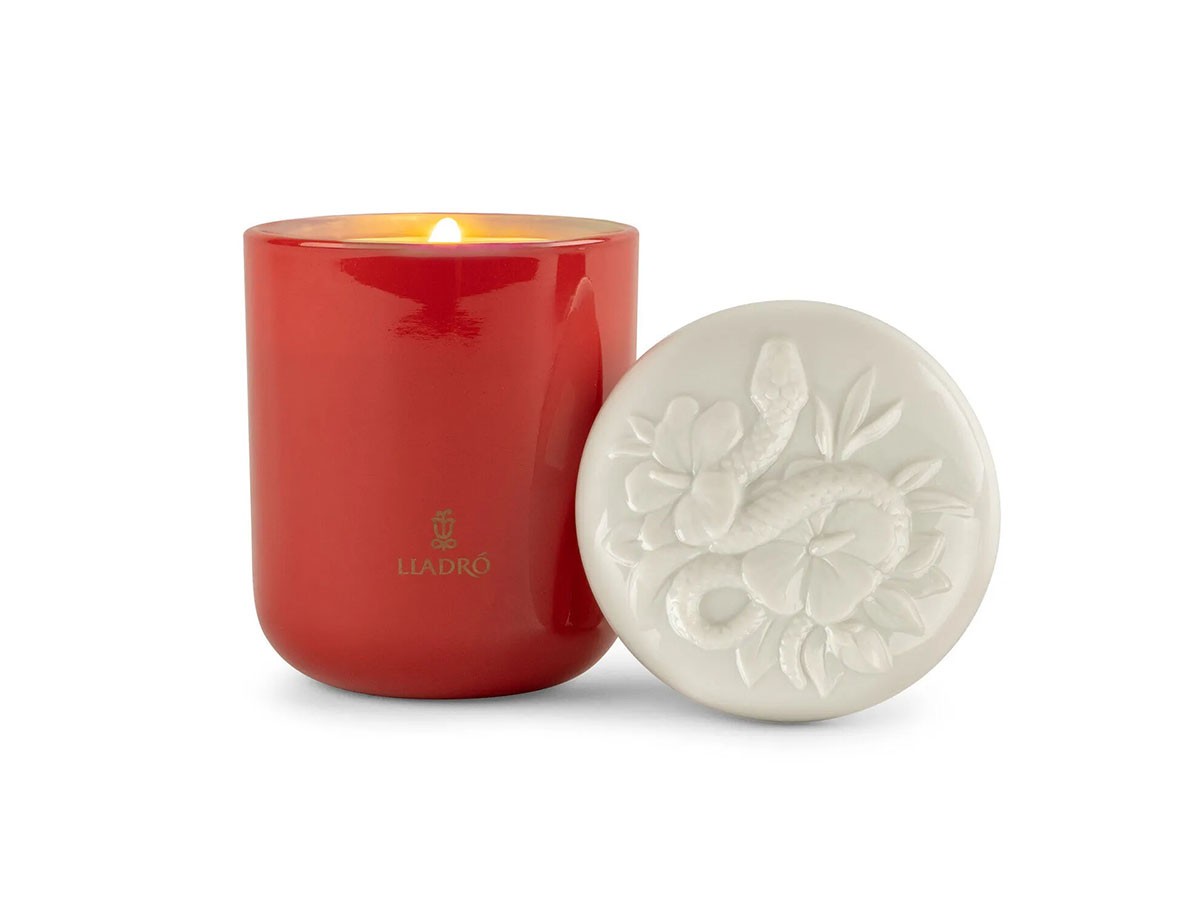 LLADRO Snake Candle / リヤドロ スネーク キャンドル 神秘の東洋