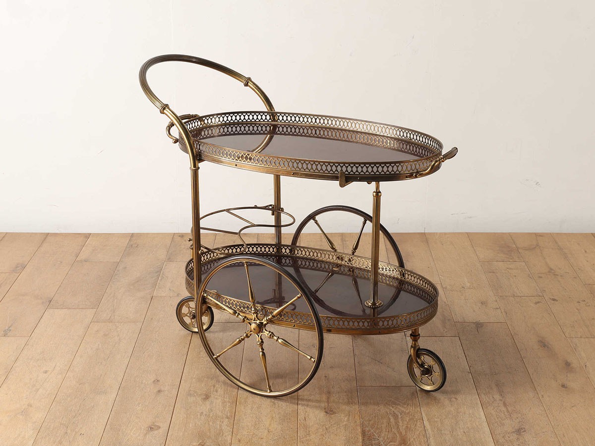 Lloyd's Antiques Real Antique Italian Tea Cart / ロイズ