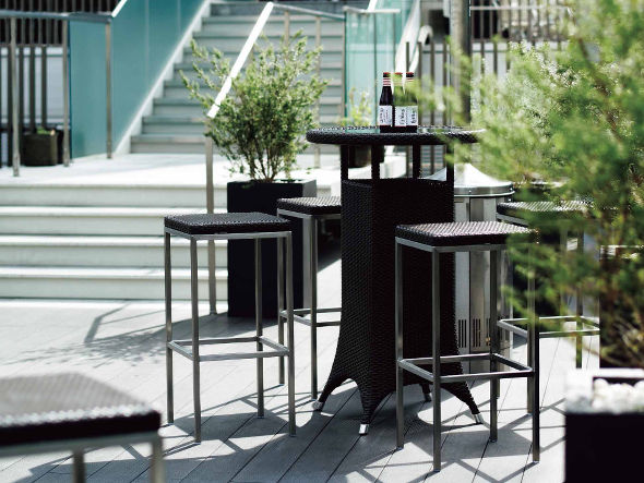 FLYMEe Villa BAR ROUND HIGH TABLE / フライミーヴィラ バー ラウンド