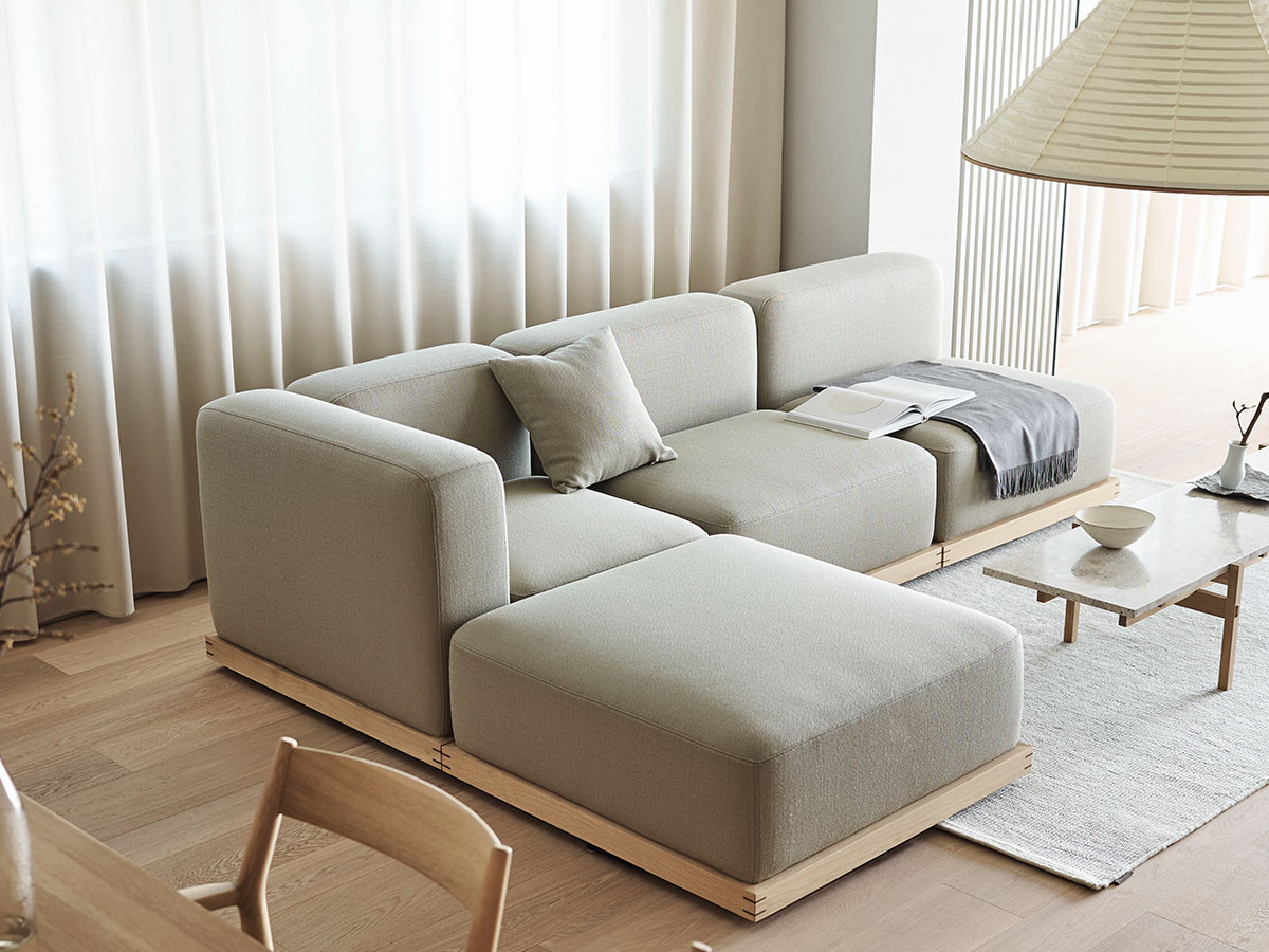 KARIMOKU CASE N-S02 - OTTOMAN / カリモクケース N-S02 オットマン