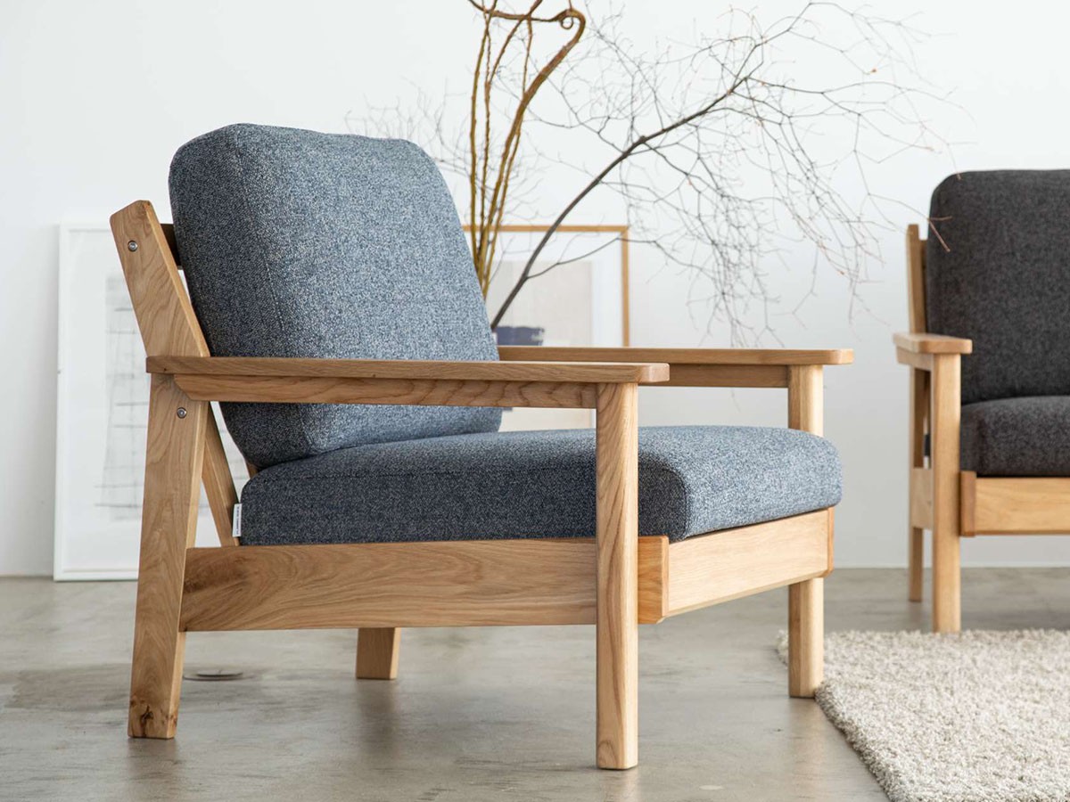 FLANNEL SOFA MOLEED SOFA / フランネルソファ モリード 1人掛けソファ