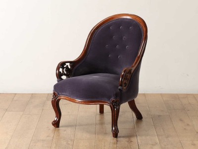 Lloyd's Antiques Real Antique Victorian Salon Chair / ロイズ