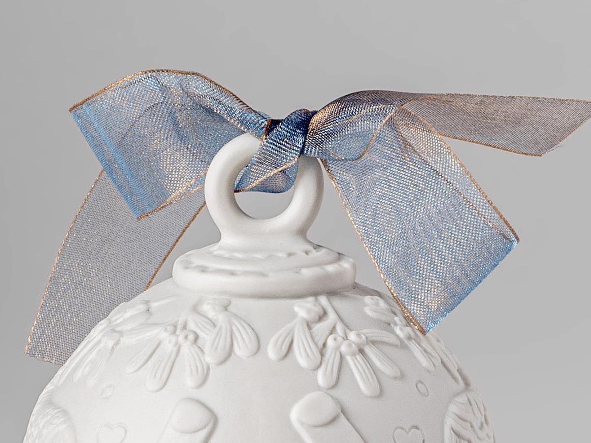 LLADRO リヤドロ 2018年イヤーボール 陶器 置物 ゴールド Amazon.co.jp