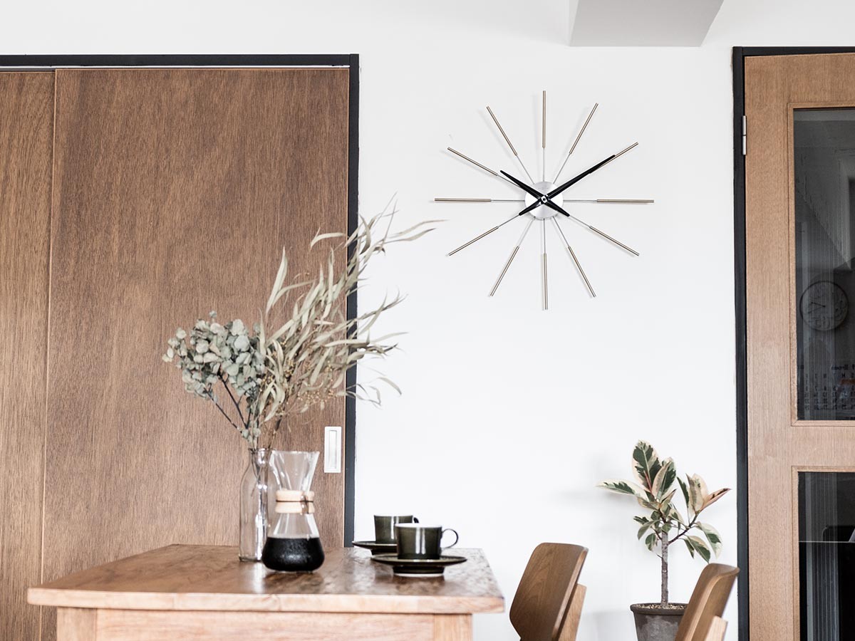 NeXtime Japandi Series Radiant clock sunray / ネクスタイム
