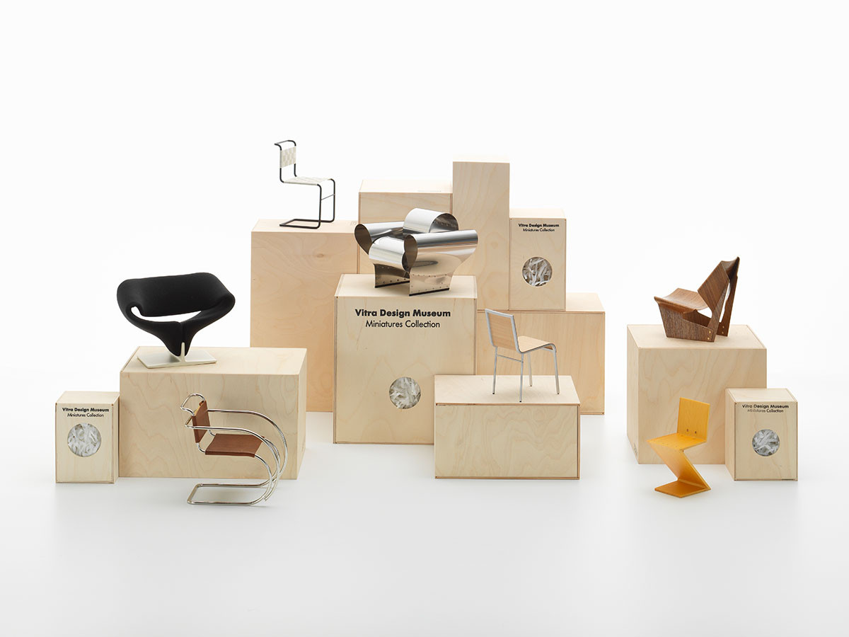 Vitra Miniatures Collection Zig zag stoel / ヴィトラ ミニチュア