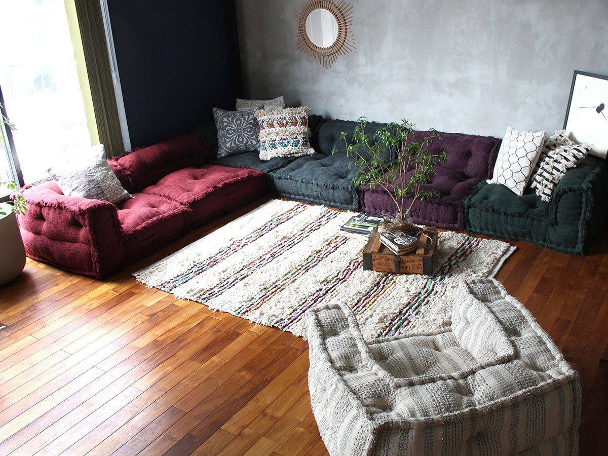 a.depeche block multi sofa U arm / アデペシュ ブロックマルチソファ