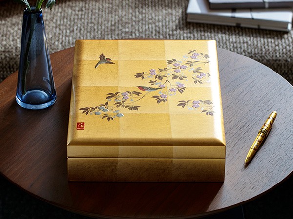 箔一 花見鳥 合口文庫 / はくいち 花見鳥 合口文庫 A4 - インテリア