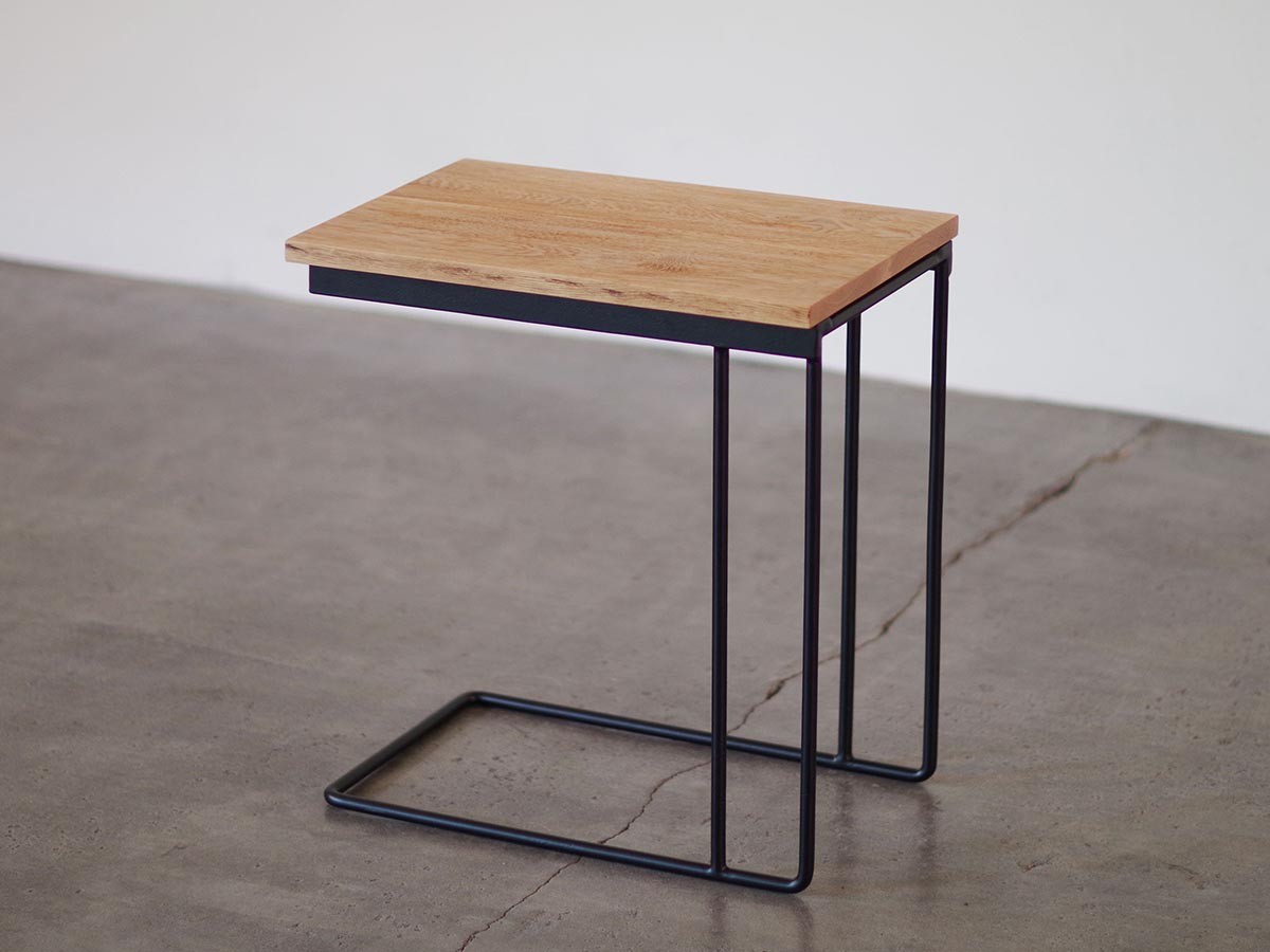 LIFE FURNITURE U OAK SIDE TABLE / ライフファニチャー U オーク