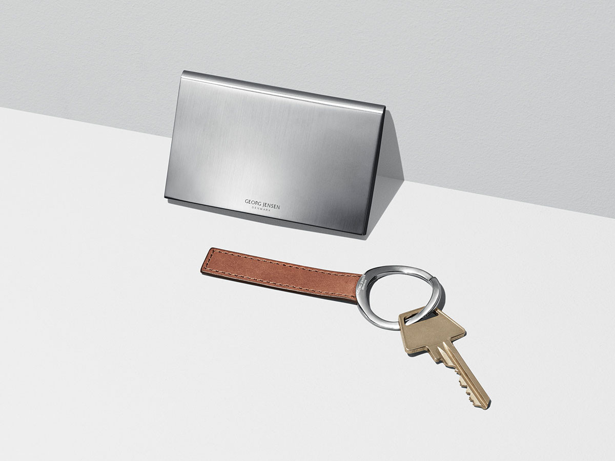 GEORG JENSEN KEYRING SQUARE / ジョージ ジェンセン キーリング