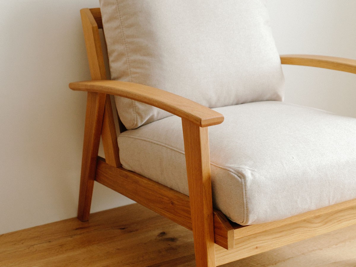 アーバンリサーチドアーズ】ソファ 1P オーク無垢材 DOORS LIVING