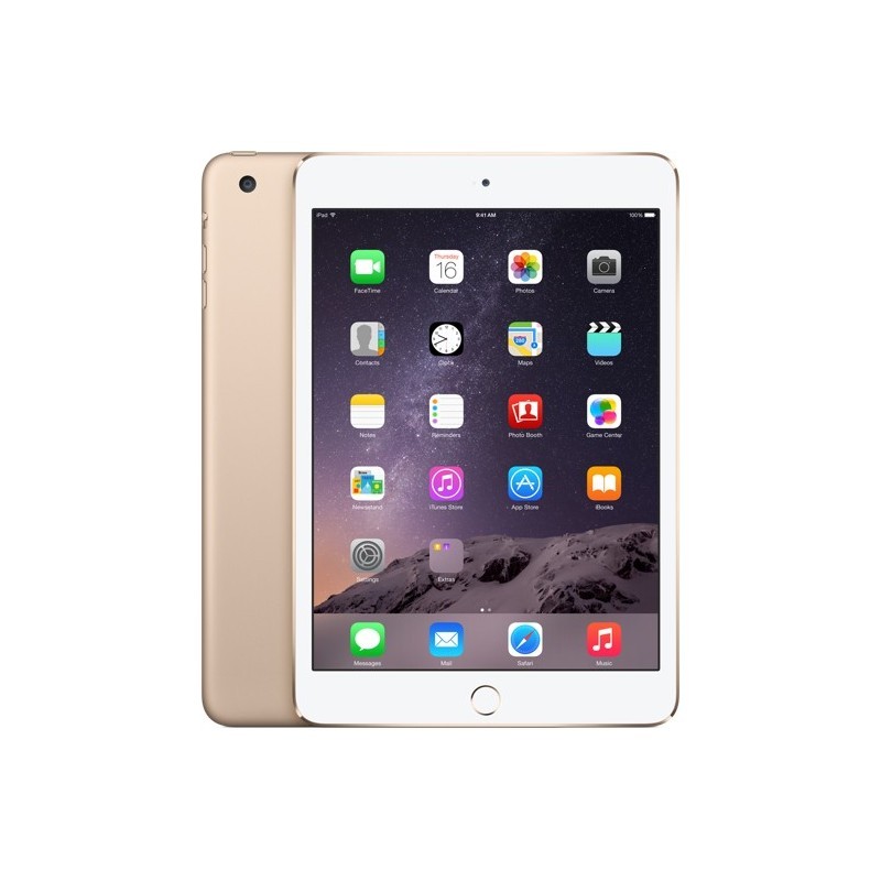 Apple iPad Mini 3 16GB WiFi + 4G A1600, gold - Tablets - Nordic