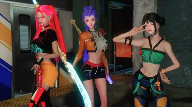 Brastia K-pop Demon Hunters 3BA at Skyrim Special Edition Nexus