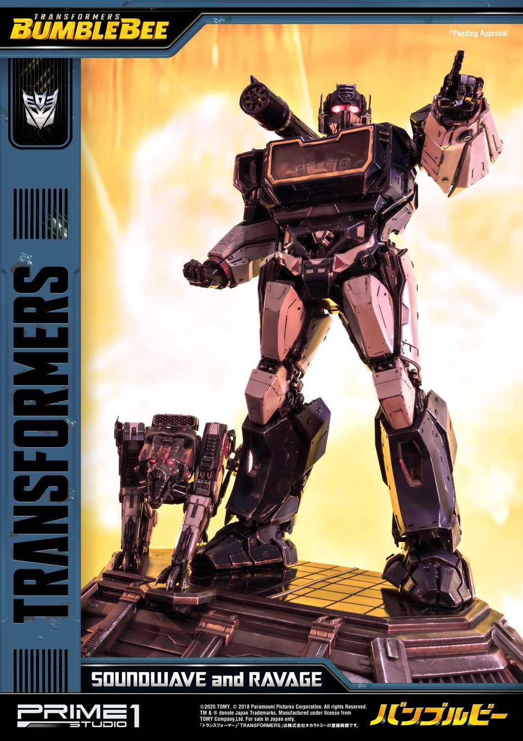 サウンドウェーブ＆ラヴ | スタチュー | プライム1スタジオ