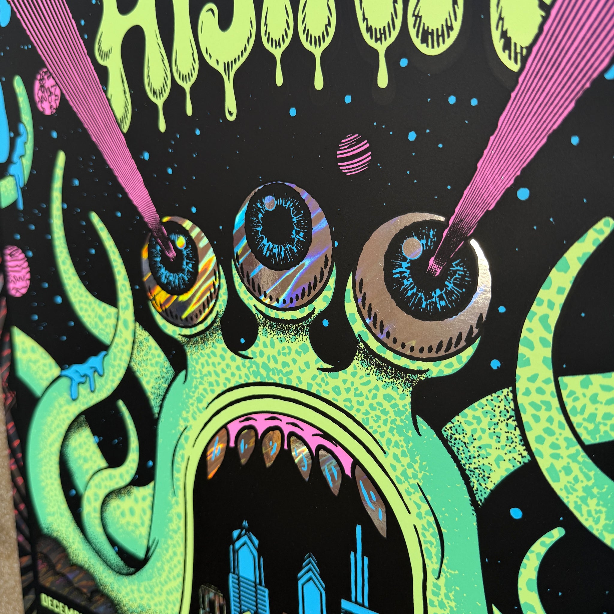 Hijinx Festival 2025 (Lava Foil) - Status Serigraph