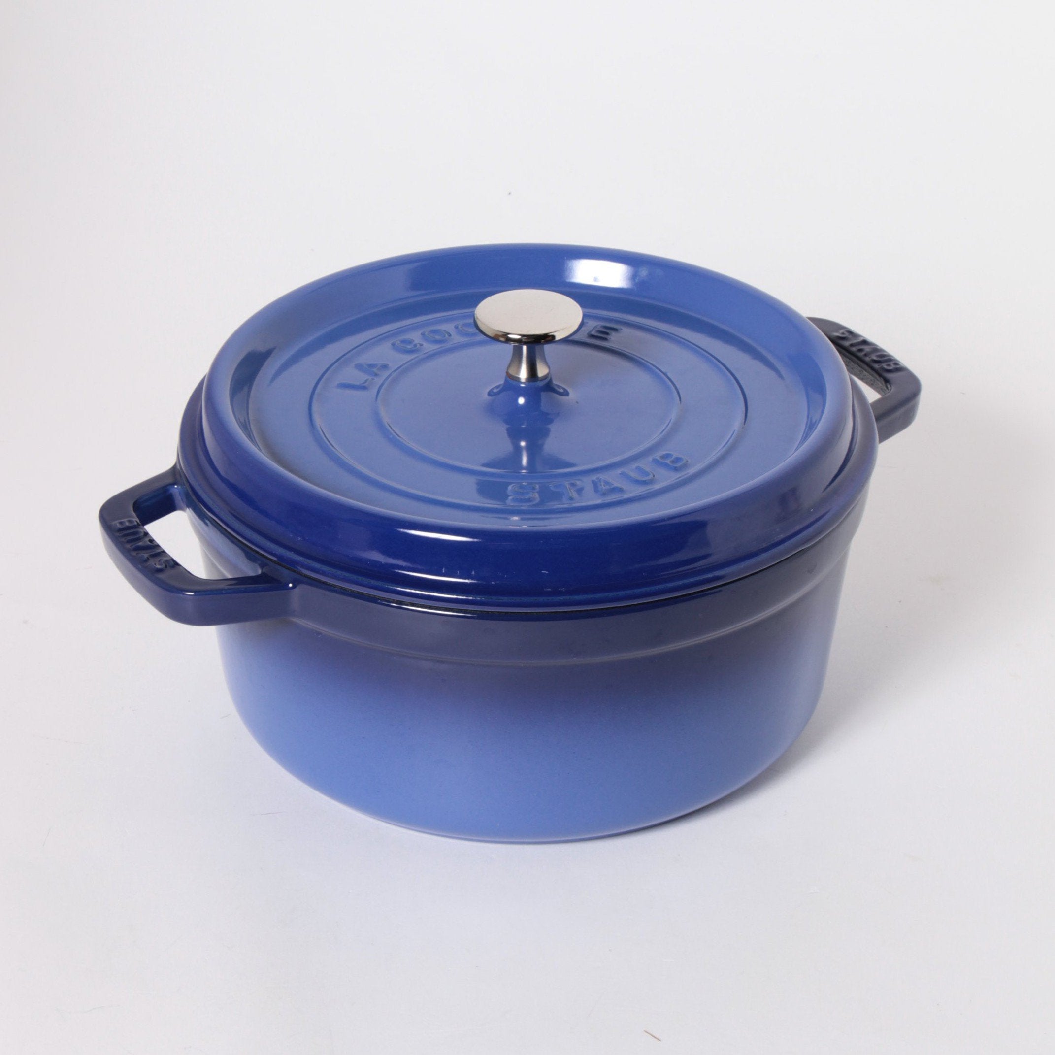 ストウブフレンチルースターココットグランブルー24 STAUB