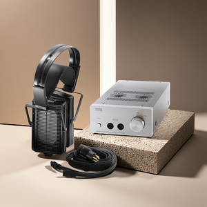 First Listen' Bundle SR-L500MKII + SRM-500T – STAX Headphones