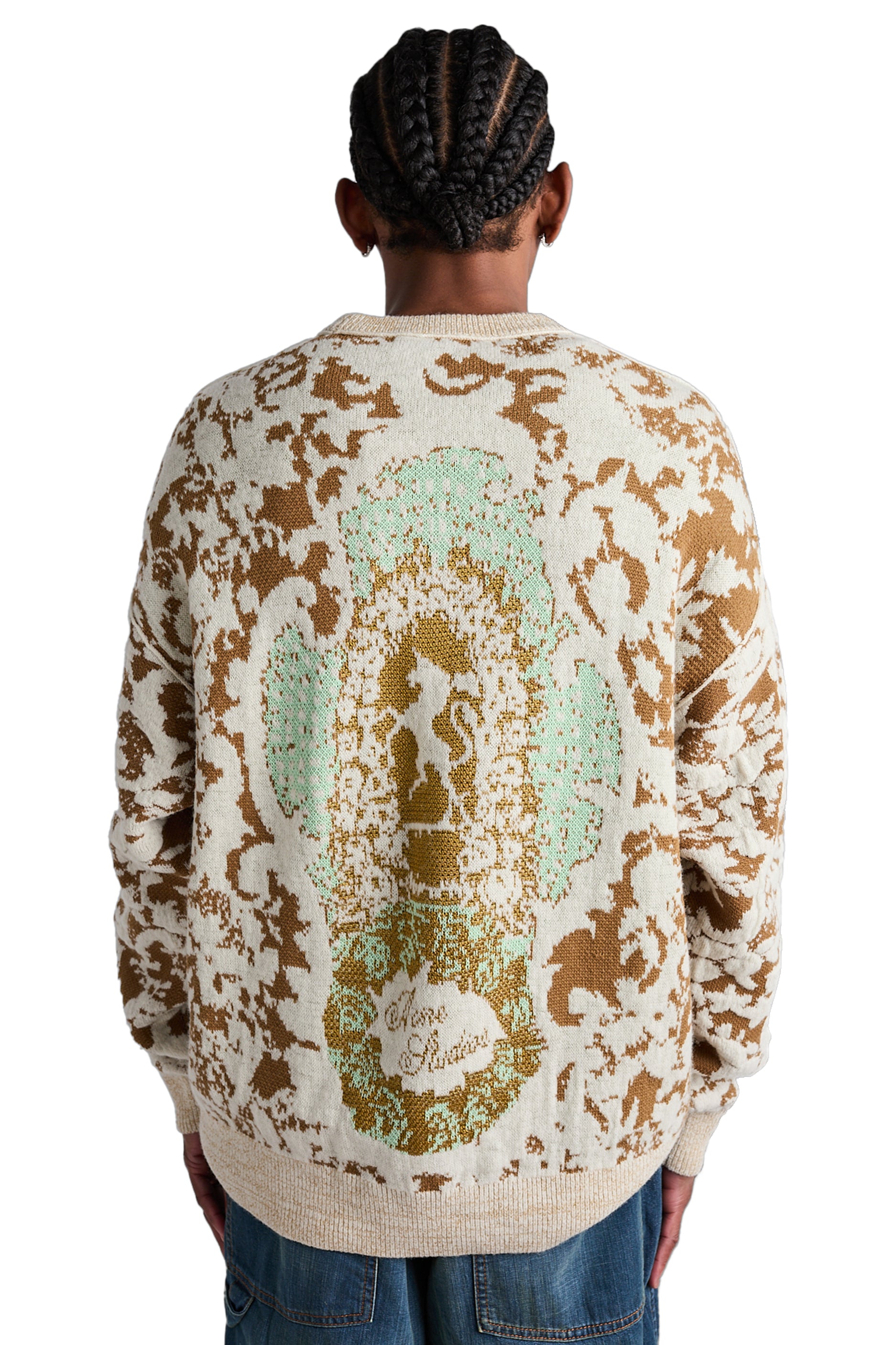 Acne Studios Jade Knit Sweater 'Jade Green/Off White'