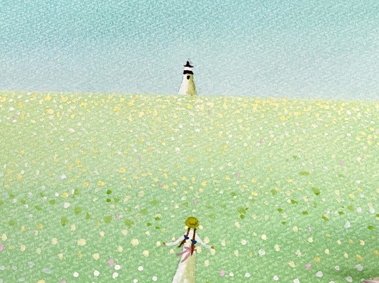 葉祥明美術館公認）パステルと水彩で葉祥明さんの絵を描く講座②