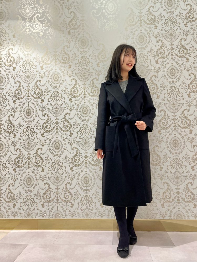 美品✨L'EQUIPE レキップ ウールカシミヤ Aライン フレアコート 冬