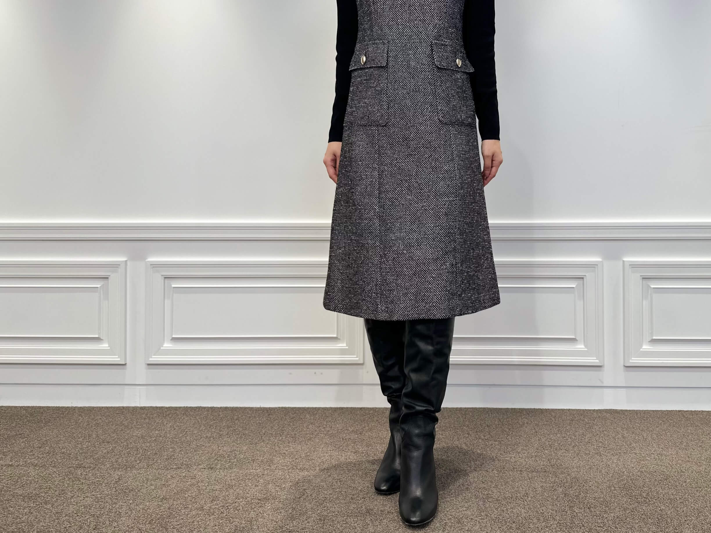 SALE】もうGETした？この冬オススメ＜フラップポケットツイード