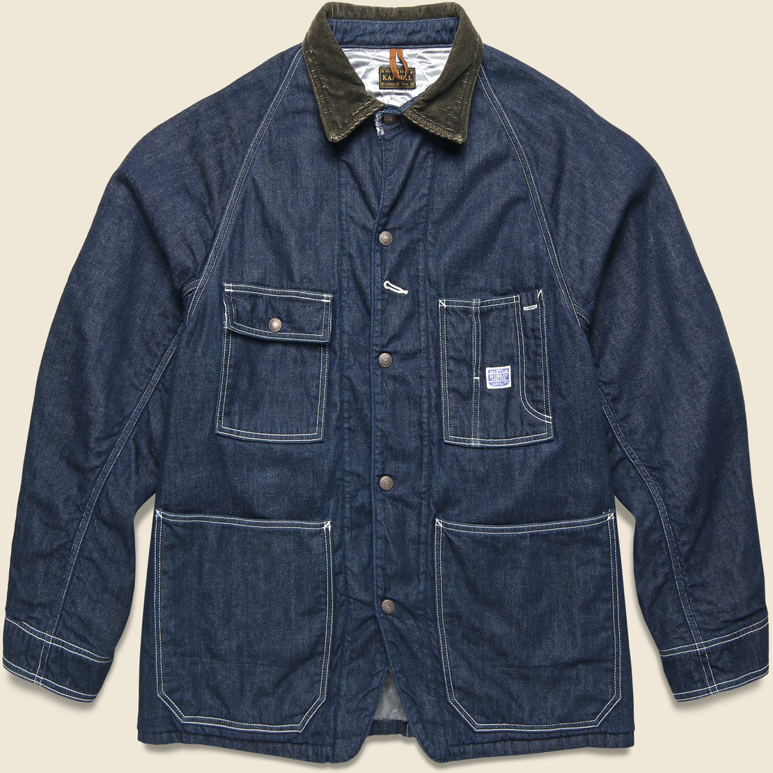 8oz Denim Lined CACTUS Coverall - Indigo
