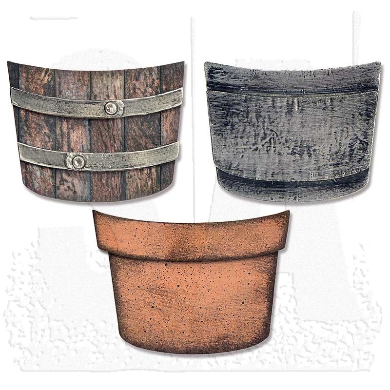 Sizzix Bigz Die: Potted 664184