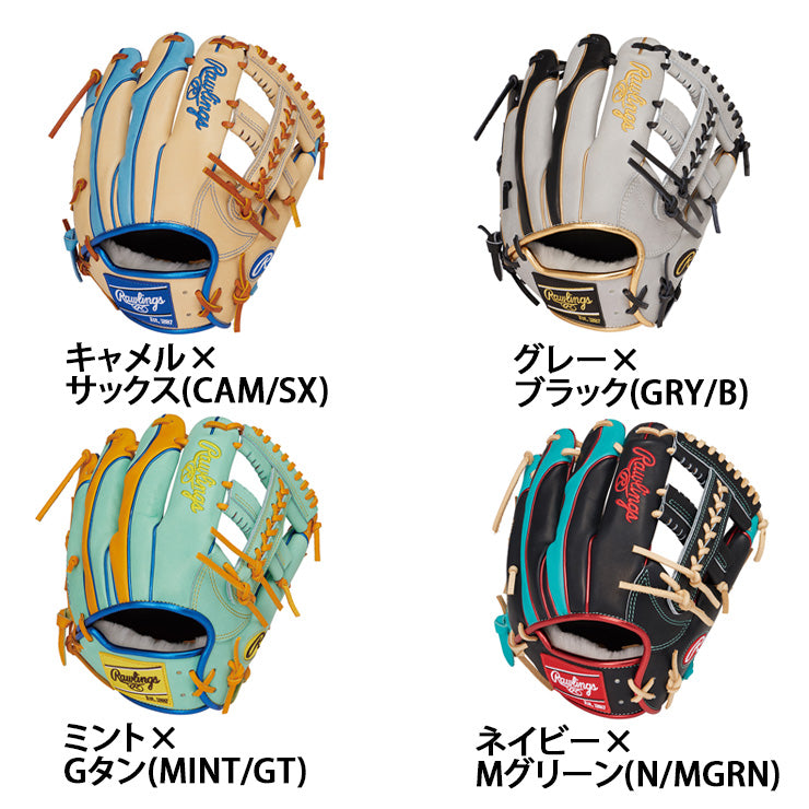 2025モデル】ローリングス 軟式 グローブ グラブ 内野手用 HOH プロ