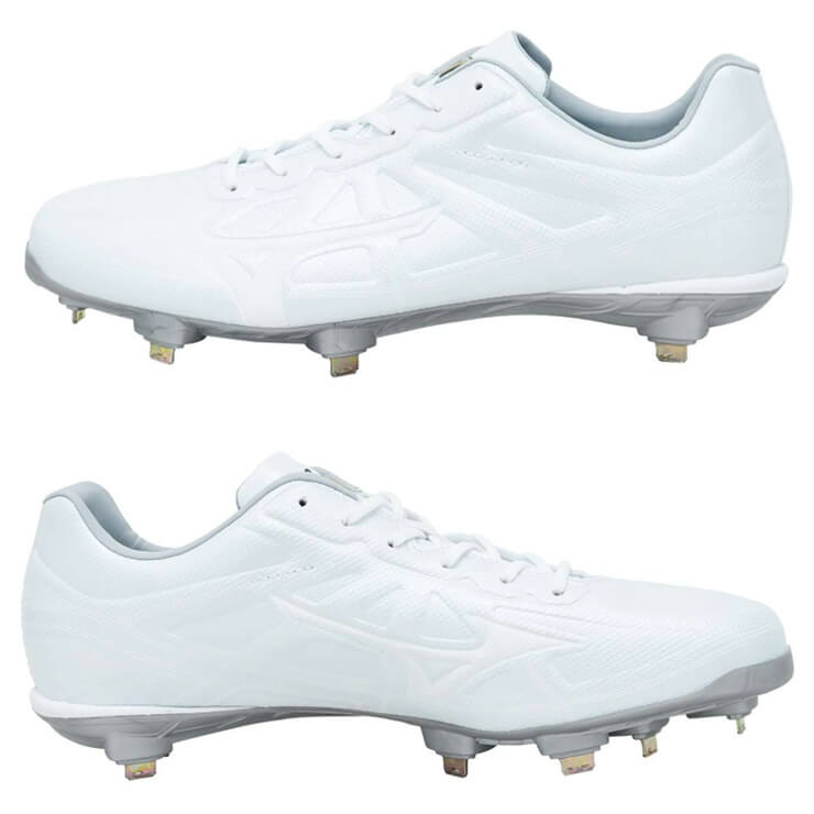 ミズノ 野球 白スパイク ライトレボエリート ワイド CK グローバル