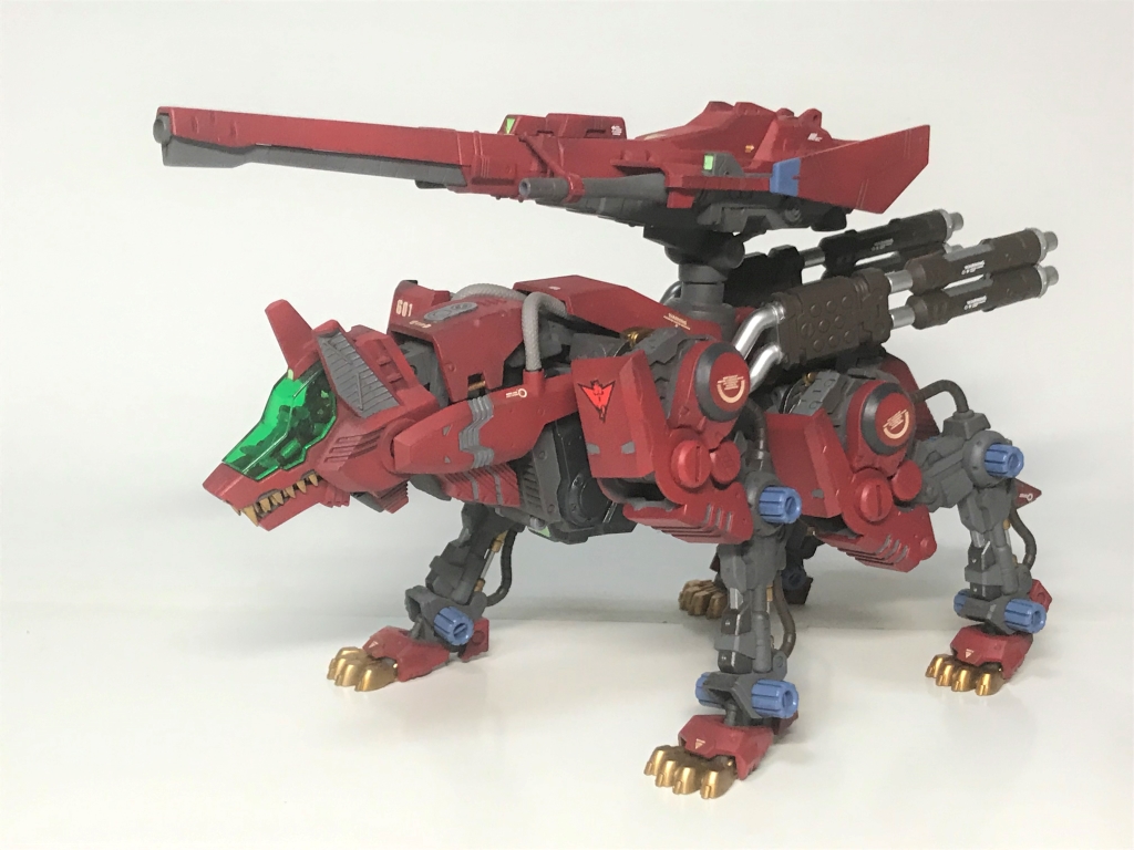 コマンドウルフLC ガイロス帝国仕様 601番機 – KOTOBUKIYA | バトル