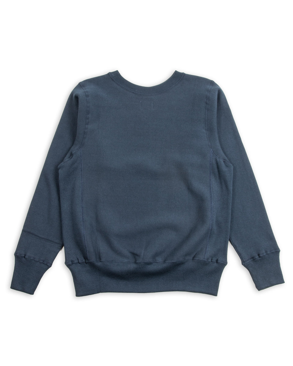 Warehouse Lot 483 Reverse Weave Loopwheel Sweatshirt - Navy