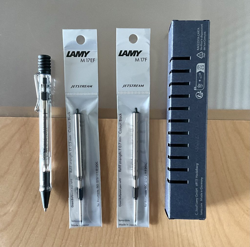 LAMY safari JETSTREAM INSIDE を買いました（LAMY notoにもジェット