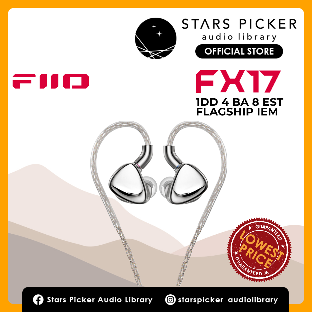 FiiO FX17 Flagship Electrostatic IEM (1DD 4BA 8EST)