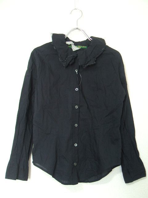 初期 Paul Harnden ポールハーデンフリル襟袖シーチングシャツ 初期