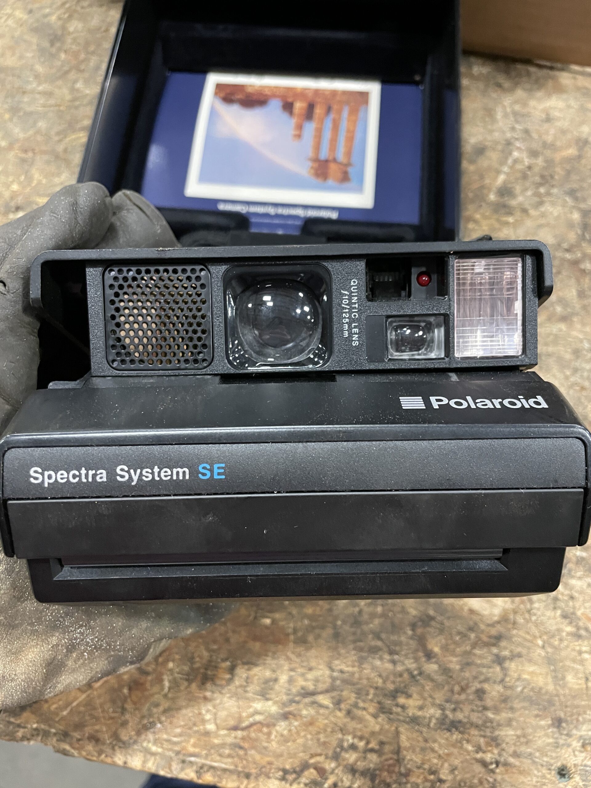 Polaroid Spectra System SE Instant Camera *VINTAGE* – Moses B. Glick