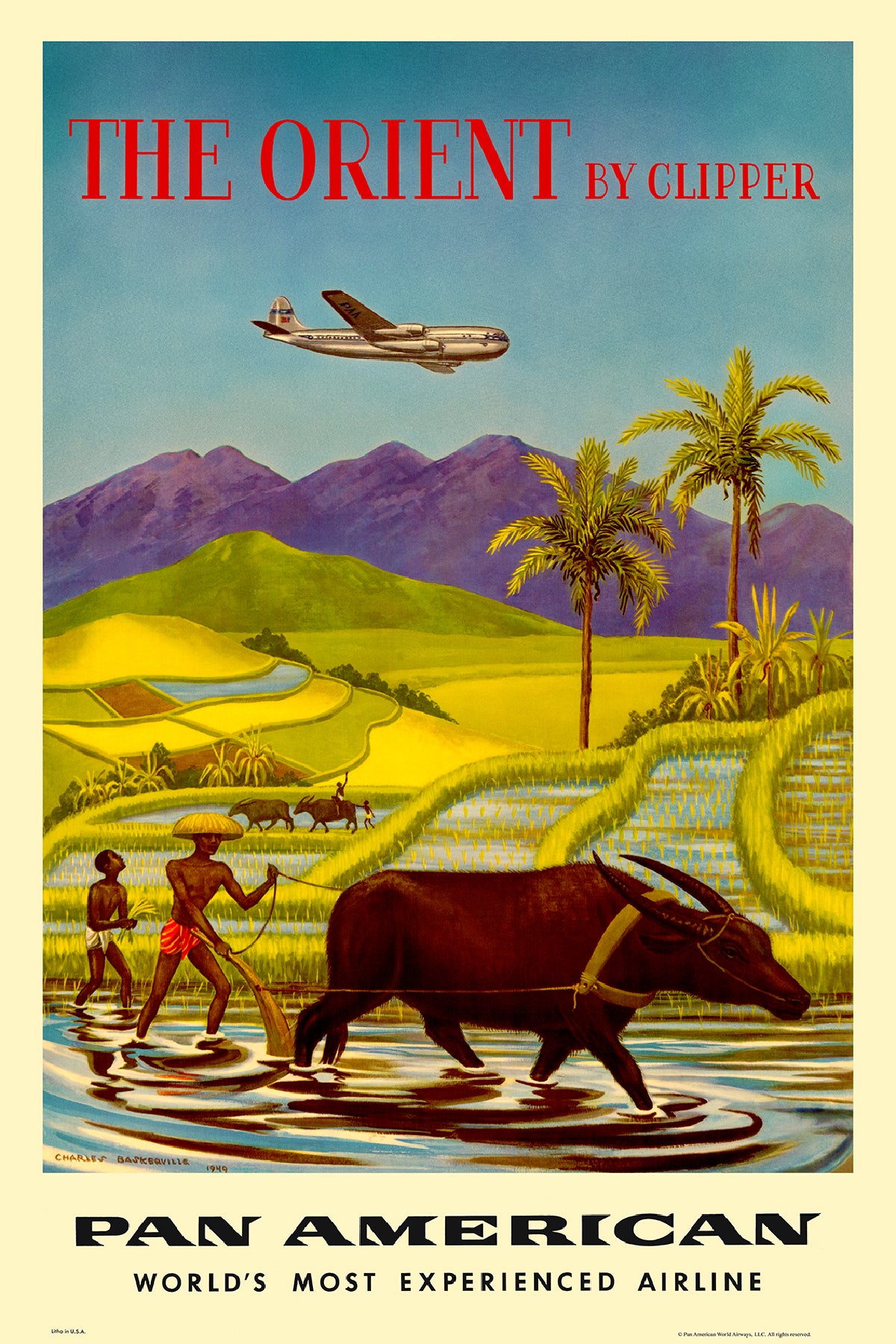 Pan Am Vintage Aviation Posters – Stick No Bills