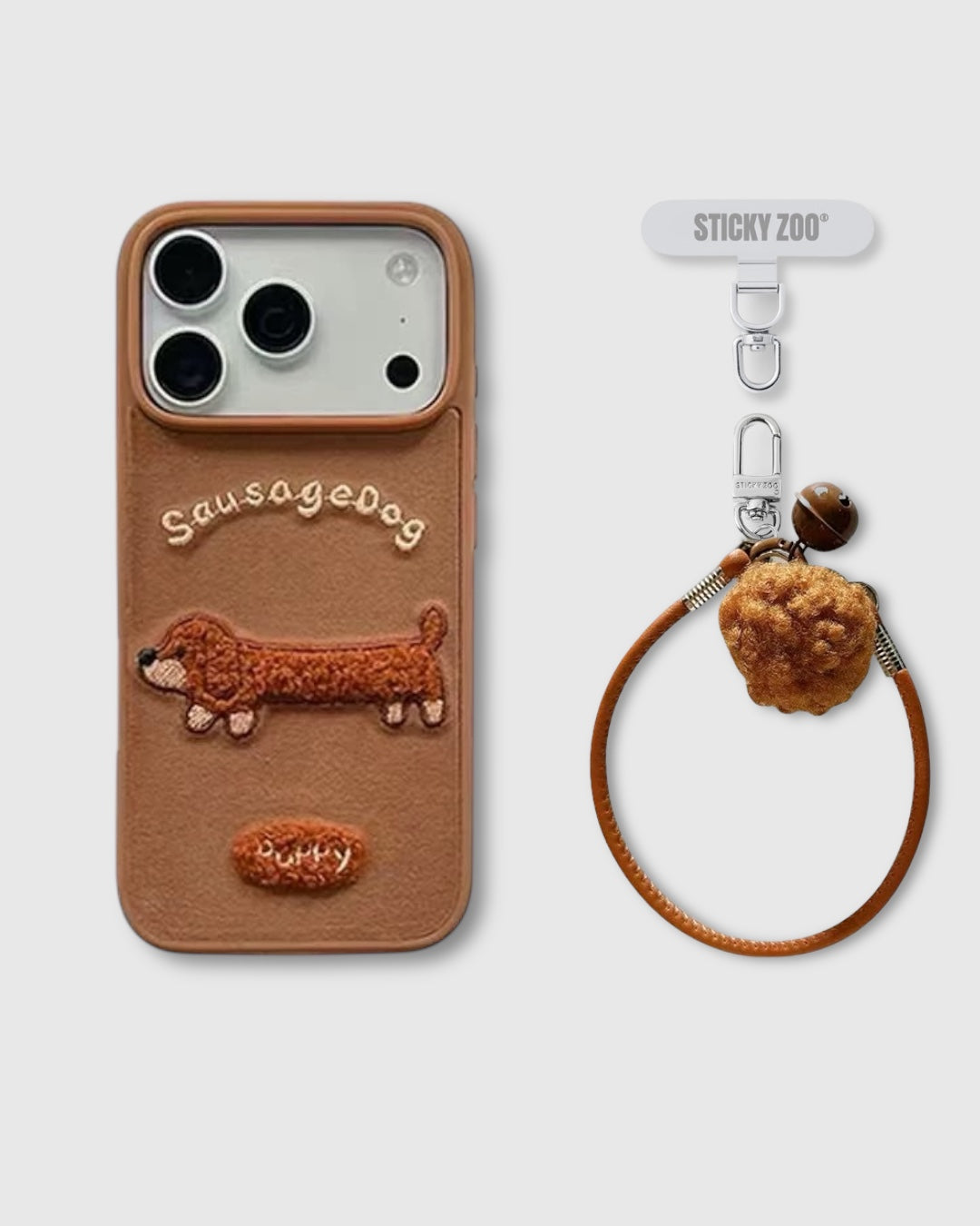Sticky Zoo® Phone Cases – Trendy Animal-Themed Cases with Puppies
