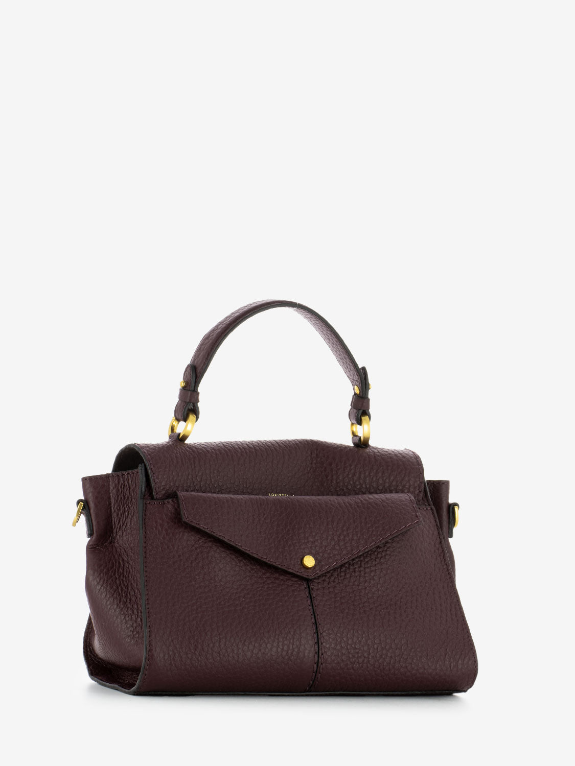 Loristella - Muriel bag in burgundy leather | STIMM