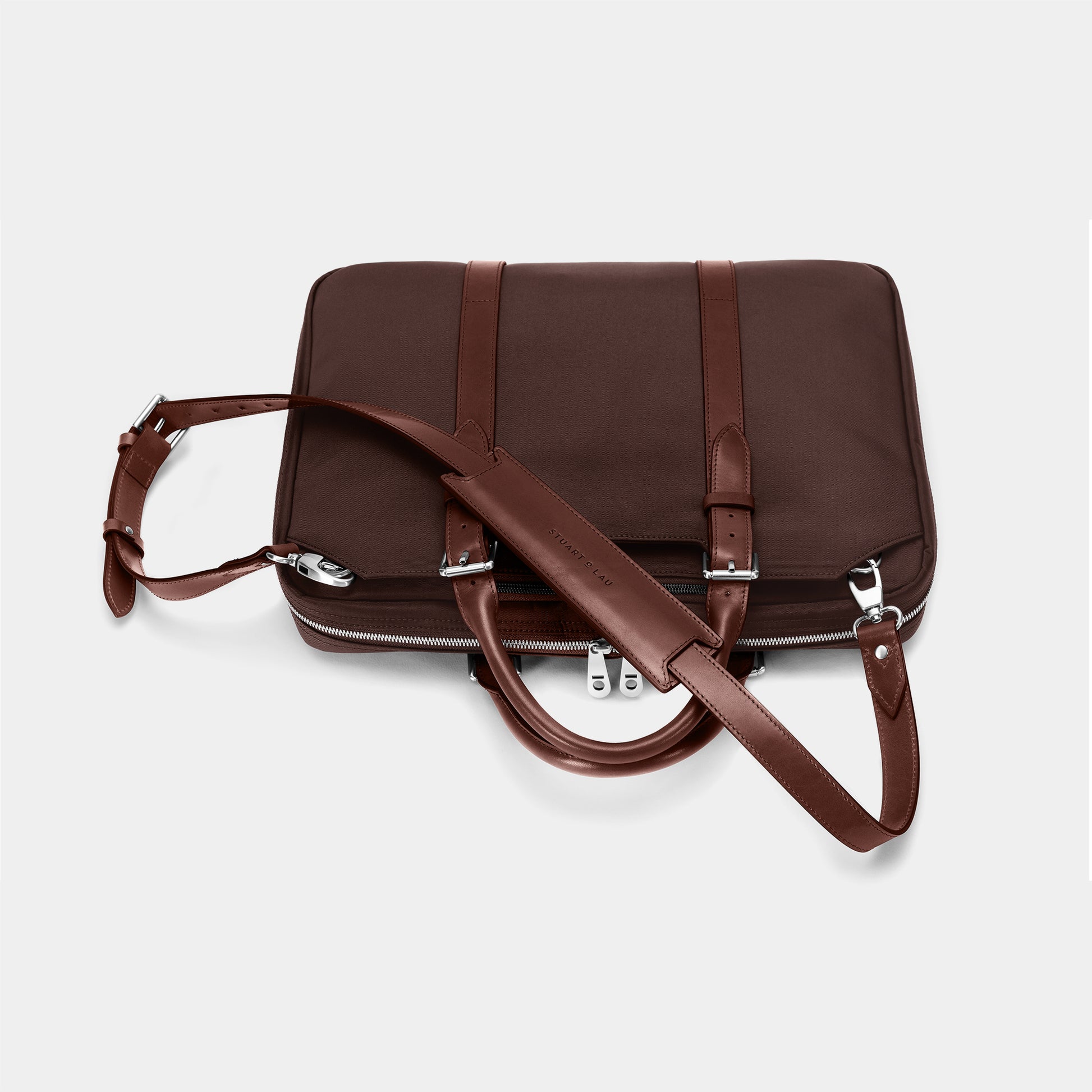 Cary Briefcase - Gen 2 - Espresso | Stuart & Lau