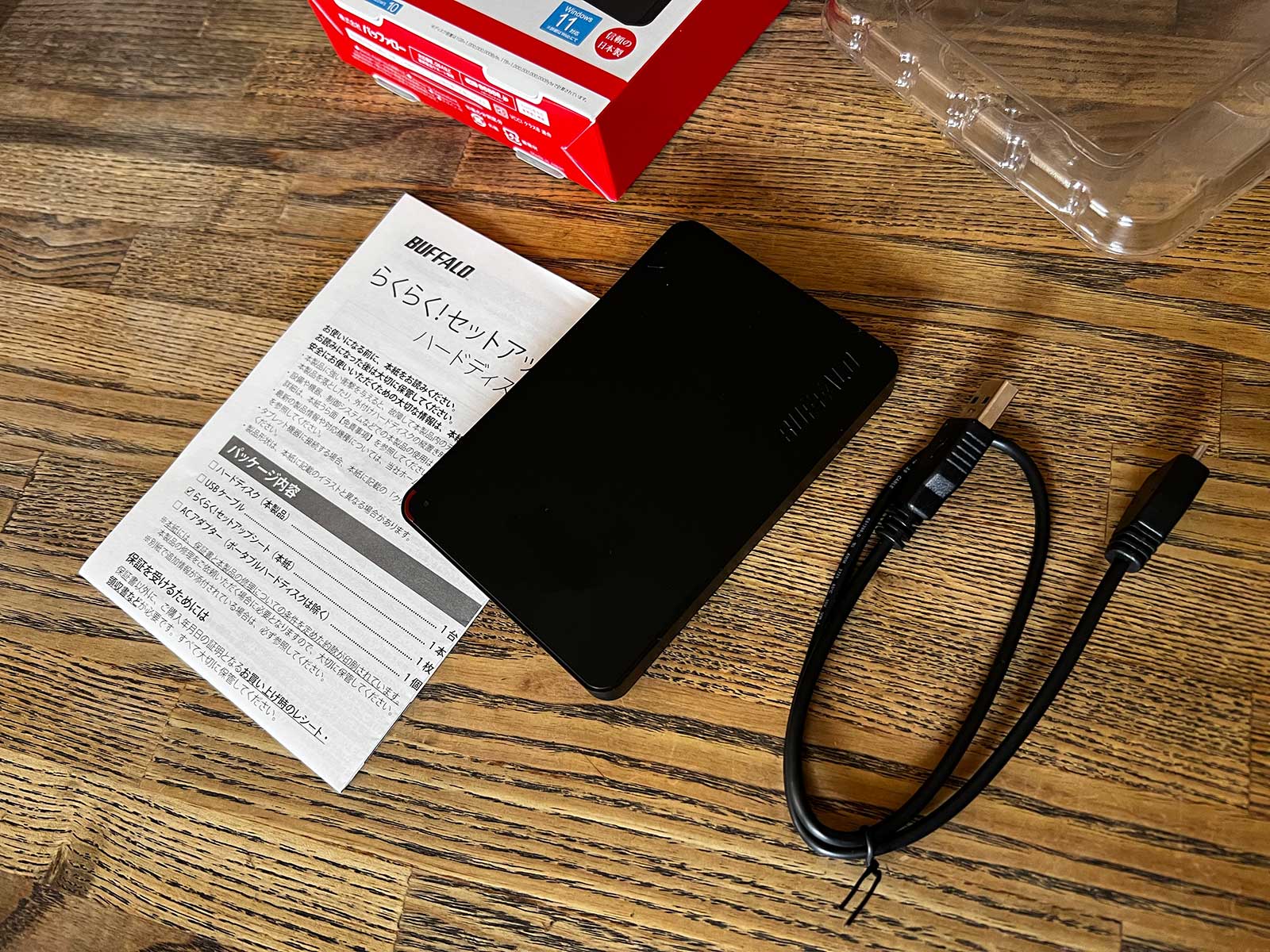 HD-PCG2.0U3-GBA]Buffalo外付けHDDがバックアップにコスパ良しWin/Mac