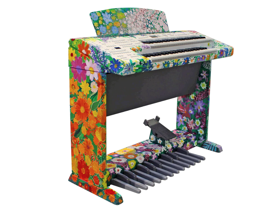 誰でも自由に弾けるストリートエレクトーン「HANA」が超かわいい