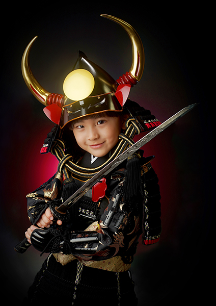 鎧兜スタイルの七五三 | 江戸川区の写真館スタジオタカノ