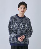 TTT_MSW | Diamond pull over knit
