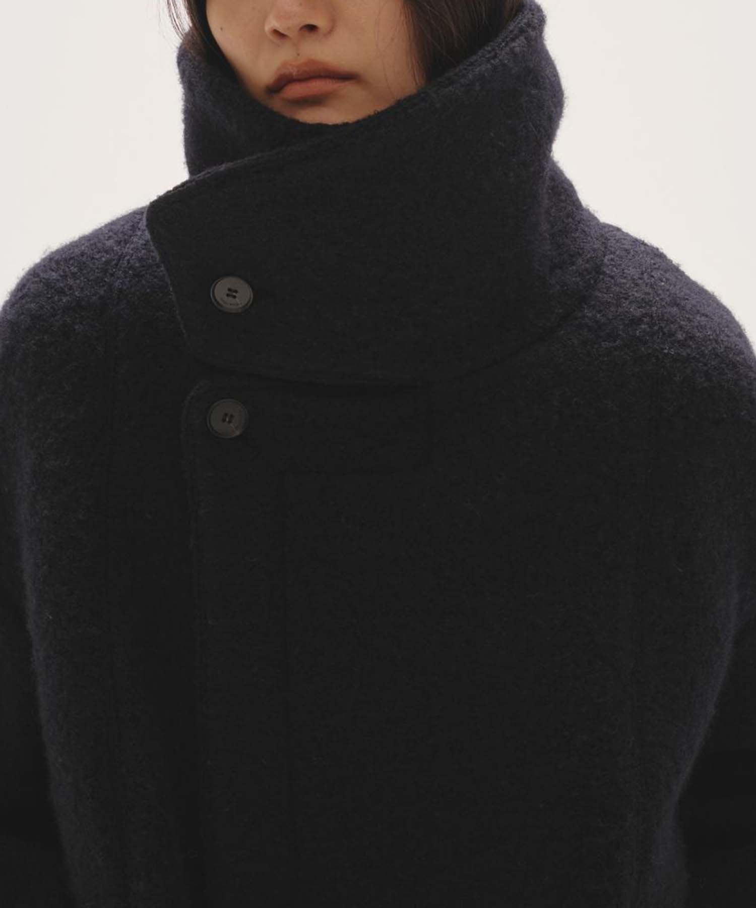 Standcollar Boucle Jacket(36 BLACK): TODAYFUL: WOMENS｜ STUDIOUS