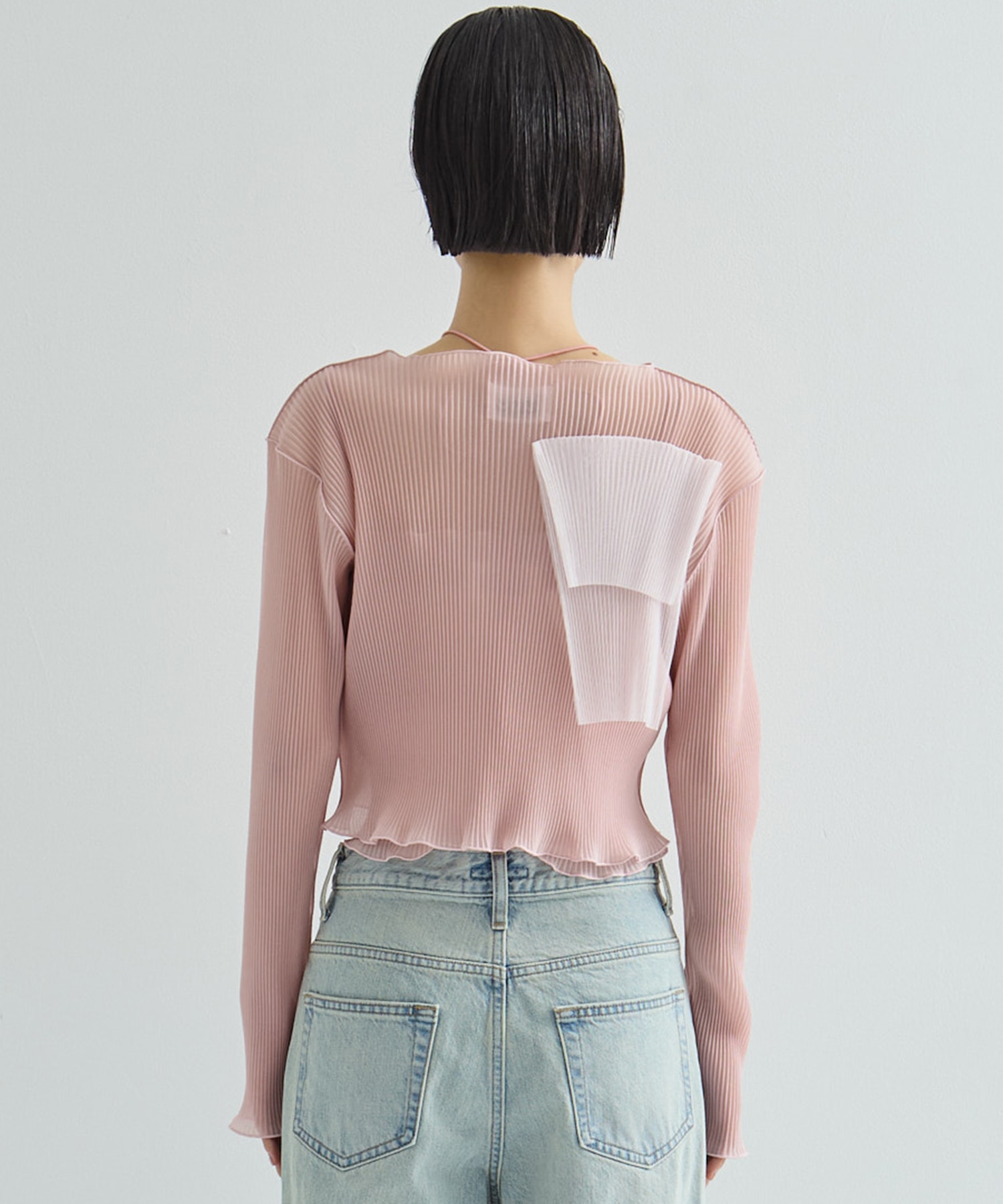 別注SHEER CARDIGAN(FREE PINK): kotohayokozawa: WOMENS｜ STUDIOUS