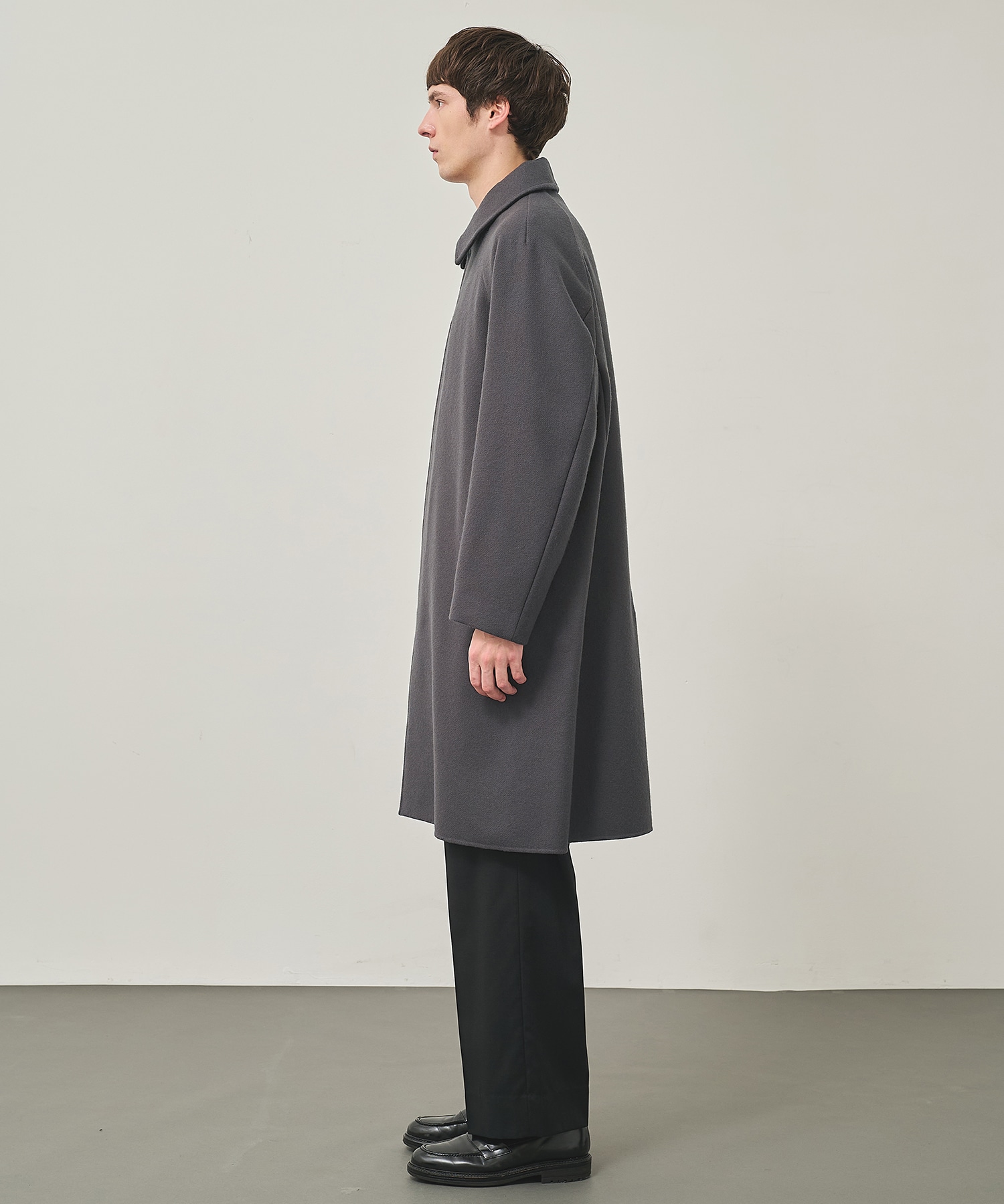 RIVER MELTON BAL COLLAR COAT | STUDIOUS