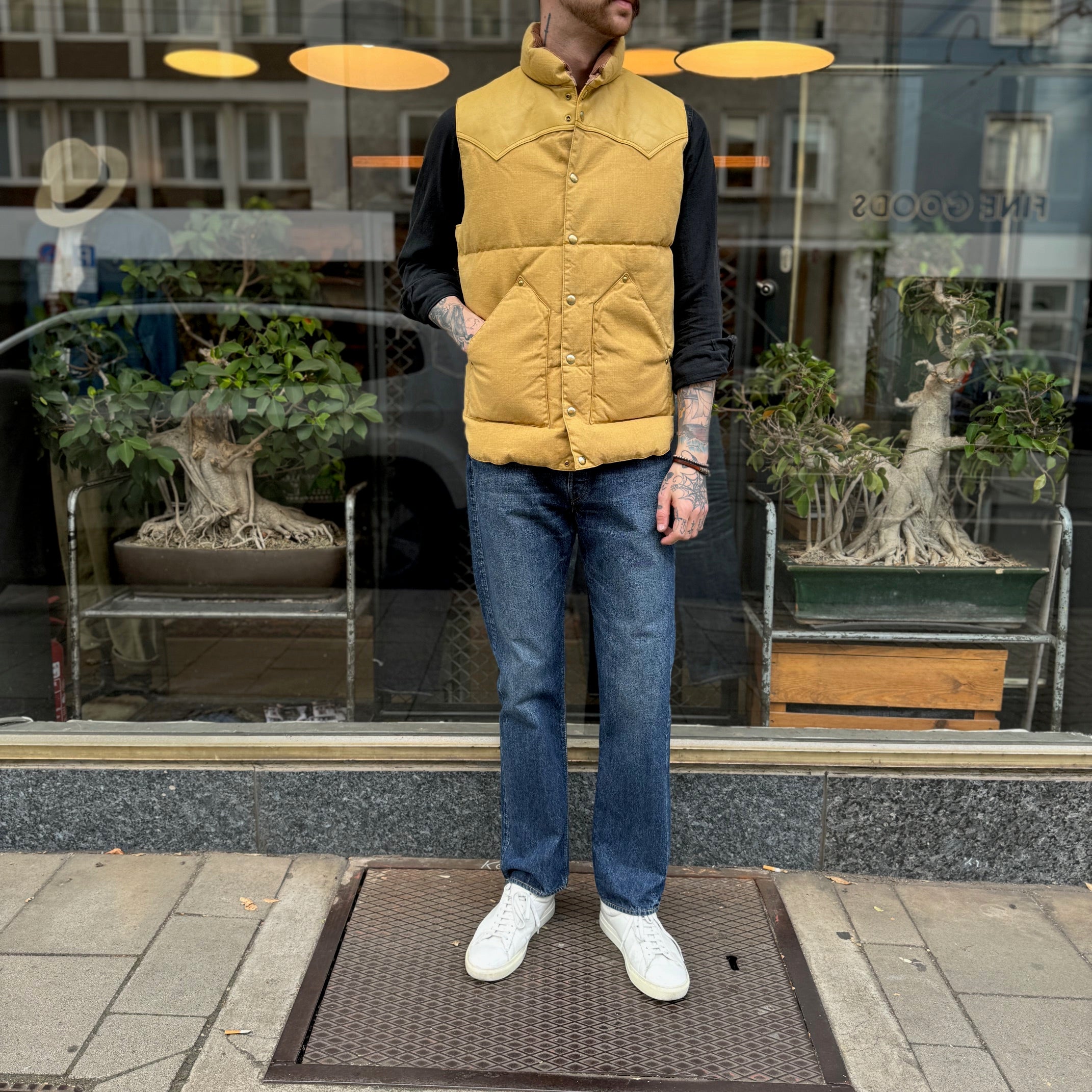 rocky mountain featherbed | down vest duck brown – stuf|f-official