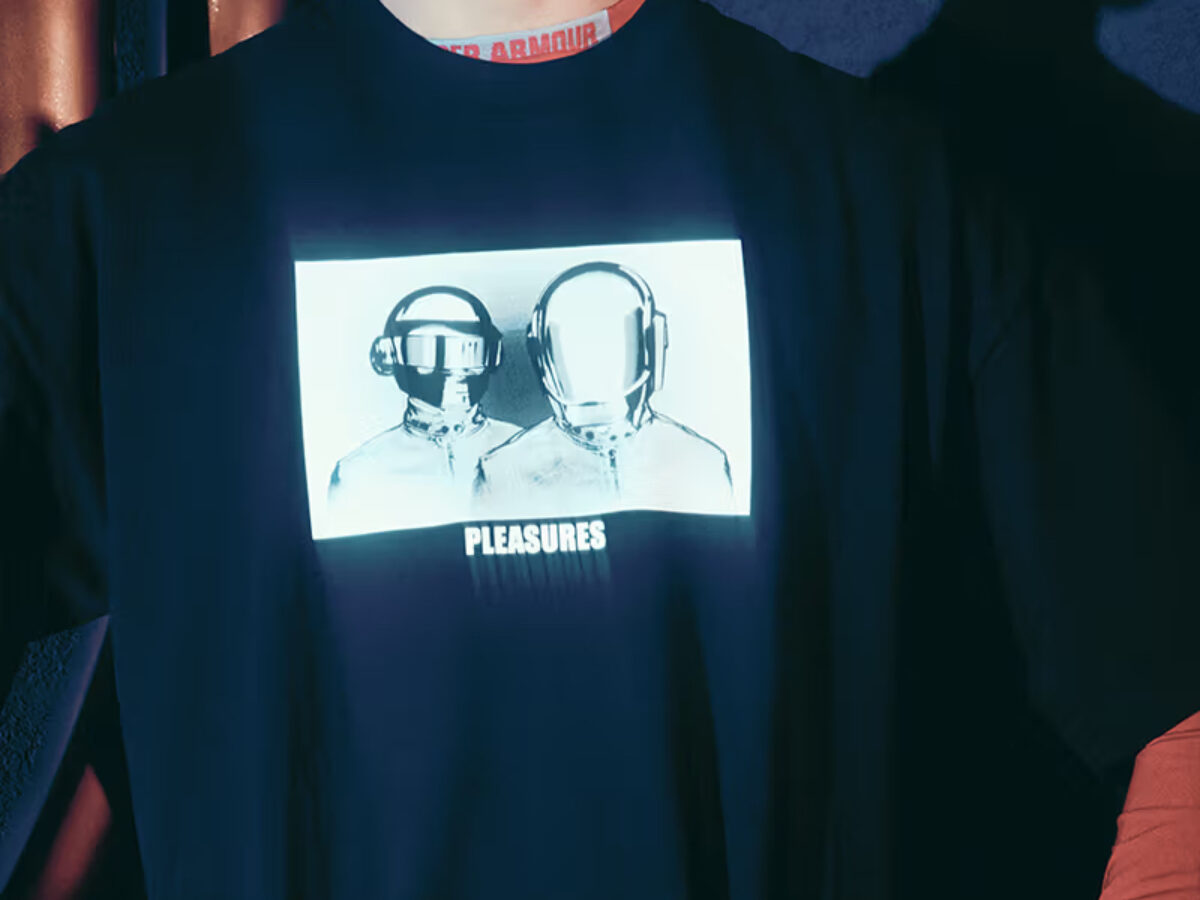 Daft Punk and PLEASURES Fuse Retro-Futurism and Streetwear in New